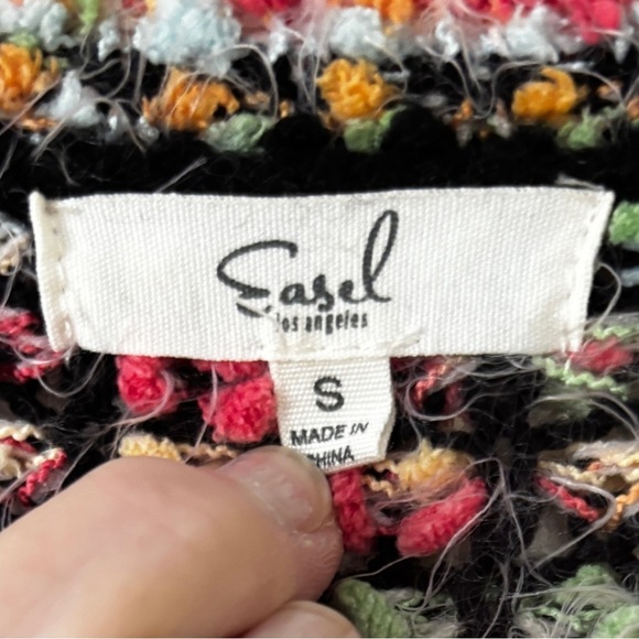 easel eyelash popcorn multicolor swtr SZ S colorful cozy - Picture 4 of 7